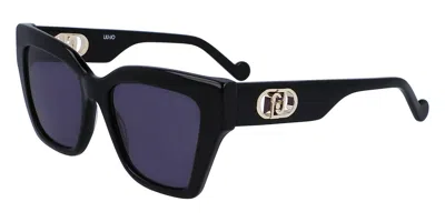 Liu •jo Lj777s 001 Women's Sunglasses Black Size 53