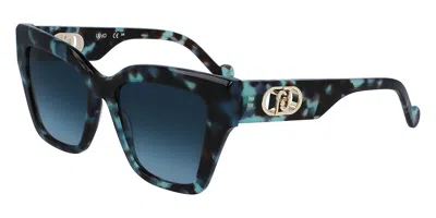 Liu •jo Lj777s 428 Women's Sunglasses Tortoiseshell Size 53