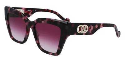 Liu •jo Lj777s 516 Women's Sunglasses Tortoiseshell Size 53