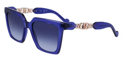 Liu •jo Lj779s 502 Women's Sunglasses Blue Size 53