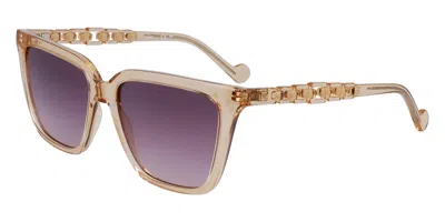 Liu •jo Lj780s 278 Women's Sunglasses Brown Size 56 In Gray
