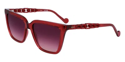Liu •jo Lj780s 610 Women's Sunglasses Red Size 56