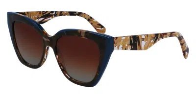 Liu •jo Lj784s 205 Women's Sunglasses Tortoiseshell Size 53