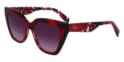 Liu •jo Lj784s 620 Women's Sunglasses Tortoiseshell Size 53