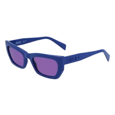 Liu •jo Liu Jo Lj790 S Sunglasses In Blue