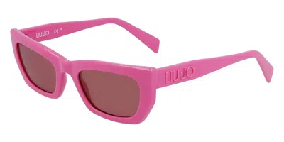 Liu •jo Lj790s 610 Women's Sunglasses Pink Size 52