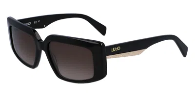 Liu •jo Lj791s 001 Women's Sunglasses Black Size 54