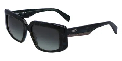 Liu •jo Lj791s 428 Women's Sunglasses Tortoiseshell Size 54 In Brown