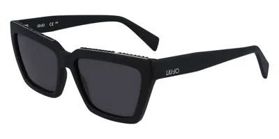 Liu •jo Lj793sr 002 Women's Sunglasses Black Size 57