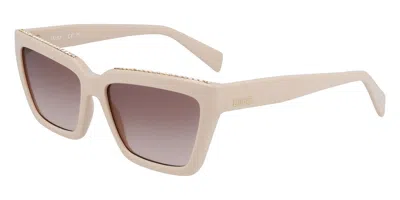 Liu •jo Lj793sr 264 Women's Sunglasses Brown Size 57 In Neutral
