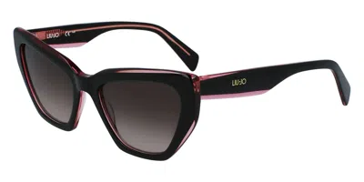 Liu •jo Lj794s 007 Women's Sunglasses Black Size 54