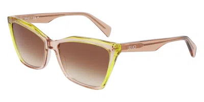 Liu •jo Lj796s 279 Women's Sunglasses Brown Size 58