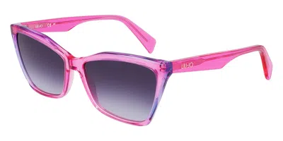 Liu •jo Lj796s 528 Women's Sunglasses Pink Size 58