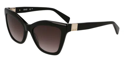 Liu •jo Lj804s 001 Women's Sunglasses Black Size 54