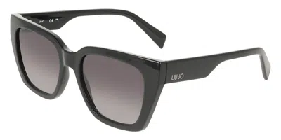 Liu •jo Lj808s 003 Occhiali Da Sole Neri Per Donna