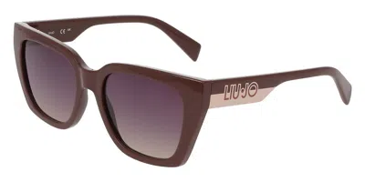 Liu •jo Lj808s 200 Women's Sunglasses Brown Size 53