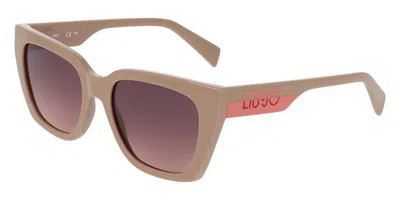 Liu •jo Lj808s 278 Women's Sunglasses Brown Size 53