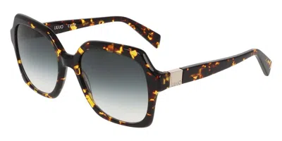 Liu •jo Lj811s 244 Women's Sunglasses Tortoiseshell Size 55 In Multi