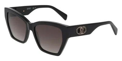 Liu •jo Lj815s 001 Women's Sunglasses Black Size 55