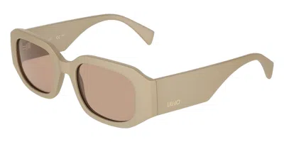 Liu •jo Lj820s 250 Occhiali Da Sole Marroni Per Donna In Brown