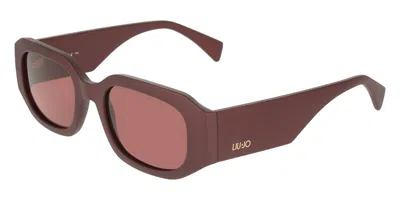 Liu •jo Lj820s 602 Occhiali Da Sole Rossi Per Donna