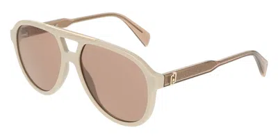 Liu •jo Lj821s 250 Occhiali Da Sole Marroni Per Donna In Brown