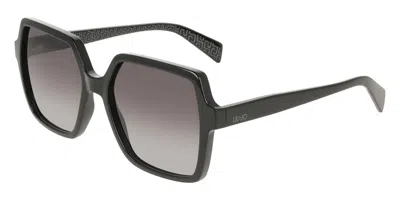 Liu •jo Lj824s 001 Occhiali Da Sole Neri Per Donna In Black
