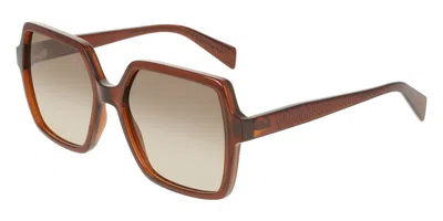 Liu •jo Lj824s 200 Occhiali Da Sole Marroni Per Donna In Brown