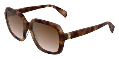 Liu •jo Lj833s 232 Occhiali Da Sole Tartarugatishell Per Donna In Multi