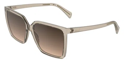 Liu •jo Lj837s 272 Occhiali Da Sole Marroni Per Donna In Neutral