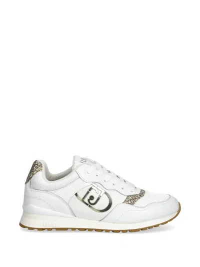 Liu •jo Logo-appliqué Sneakers In White