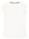 Liu •jo Logo-appliqué T-shirt In White
