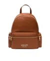 Liu •jo Deer Backpack With Adjustable Shoulder Straps In Brown