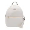 Liu •jo Logo Backpack In White