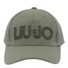 Liu •jo Logo Baseball Cap Curved Brim In Green
