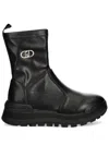 Liu •jo Logo Boots In Black