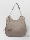 Liu •jo Logo Chain Strap Satchel Top Handle In Neutral