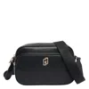 Liu •jo Versatile Shoulder Bag Zipped Pocket In Black