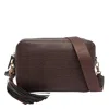Liu •jo Logo-embellished Cross Body Bag In Brown