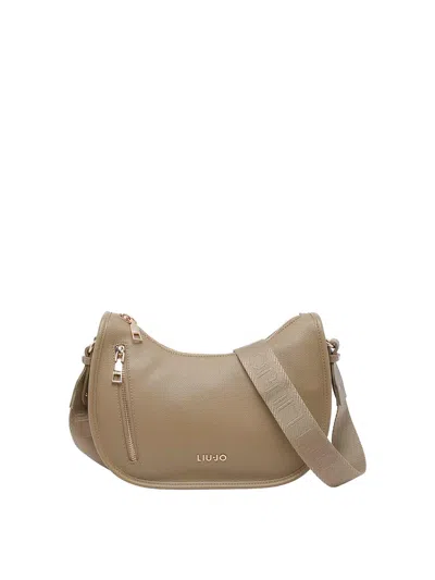 Liu •jo Logo Crossbody Bag In Green