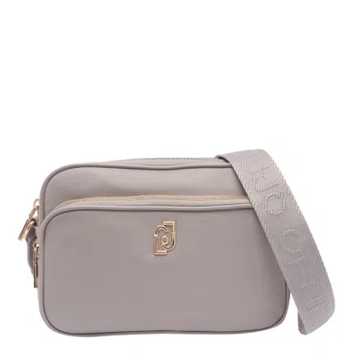 Liu •jo Logo Crossbody Bag Liu-jo In Beige