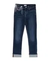 Liu •jo Rhinestone-embellished Straight-leg Jeans In Blue