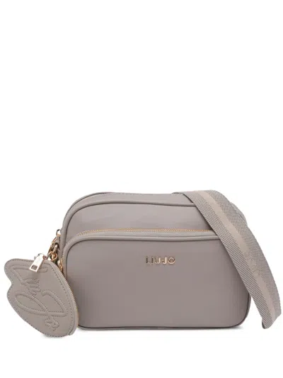 Liu •jo Logo-detail Cross Body Bag In Neutral