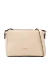 Liu •jo Logo-detail Cross-body Bag In Neutral