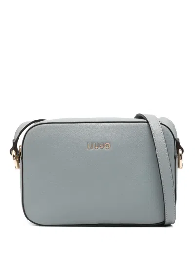 Liu •jo Logo-detail Crossbody Bag In Blue