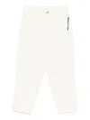 Liu •jo Logo-detail Pants In White