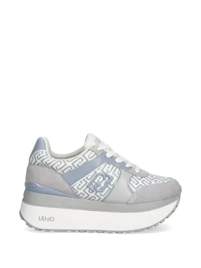 Liu •jo Logo-detail Platform Sneakers In Multi