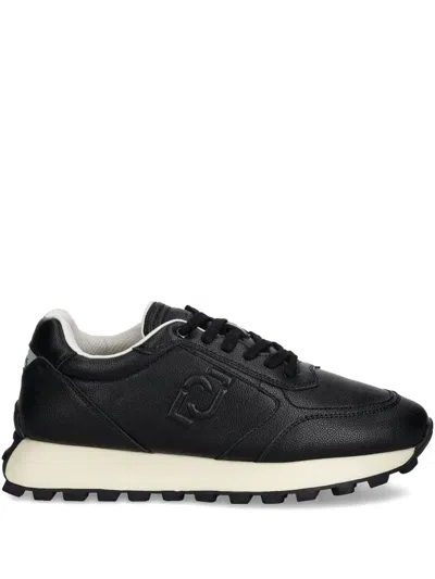 Liu •jo Logo-detail Sneakers In Black