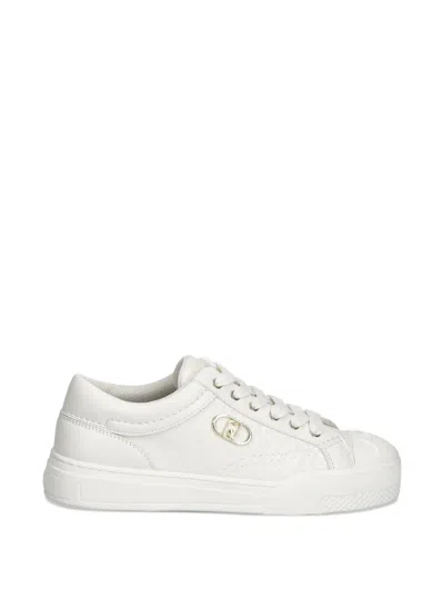 Liu •jo Logo-detail Sneakers In White