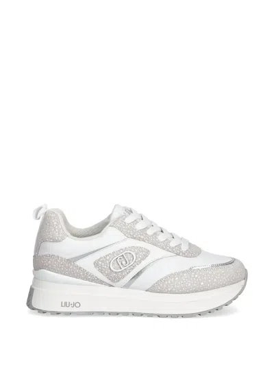 Liu •jo Logo-detail Sneakers In White